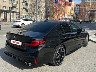 2018 BMW 5 серии 520d xDrive VII (G30/G31/G38), чёрный, 3090000 рублей, вид 5
