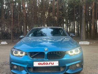 2017 BMW 4 серии 420i xDrive F32/F33/F36 Рестайлинг, синий, 2650000 рублей, вид 3