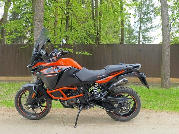 2017 KTM 1090 Adventure, оранжевый, 1090000 рублей - вид 9