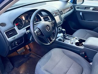 2015 Volkswagen Touareg II Рестайлинг, синий, 2800000 рублей, вид 5