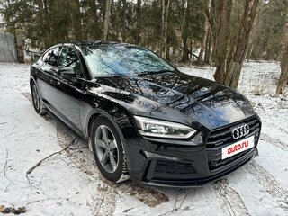 2017 Audi A5 II (F5), чёрный, 2950000 рублей, вид 1