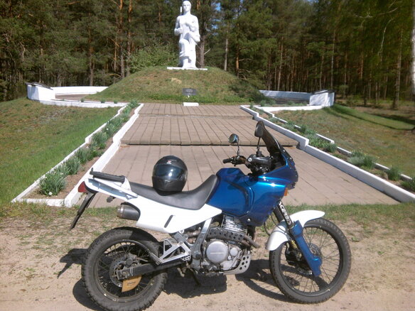 1993 Honda NX, синий, 300000 рублей - вид 25