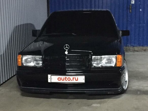 1984 Mercedes-Benz 190 (W201), чёрный, 1100000 рублей - вид 8
