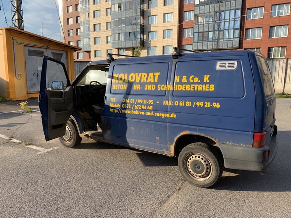 1996 Volkswagen Transporter T4, синий - вид 8
