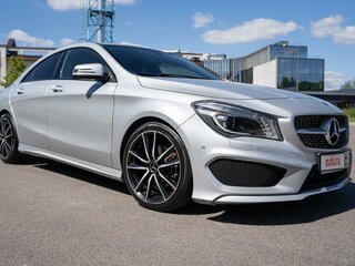 2014 Mercedes-Benz CLA 200 I (C117, X117), серый, 1776680 рублей, вид 2