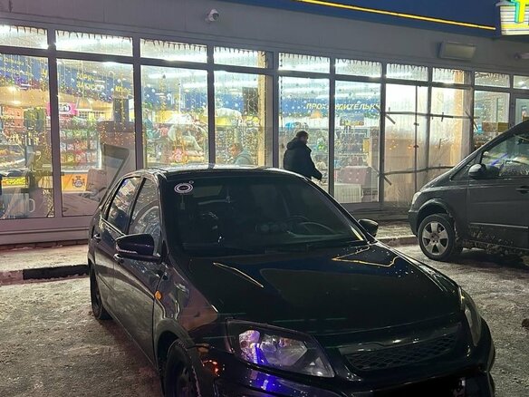 2012 Lada (ВАЗ) Granta I, синий, 360000 рублей - вид 10