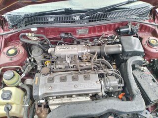 1992 Toyota Starlet 16V IV (P80), пурпурный, 280000 рублей, вид 5