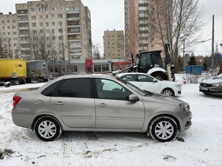 2021 Lada (ВАЗ) Granta I Рестайлинг, серебристый, 659999 рублей, вид 3