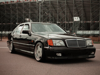 1992 Mercedes-Benz S-Класс 300 III (W140), коричневый, 15000000 рублей, вид 4