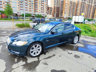 2009 Jaguar XF I, зелёный, 700000 рублей, вид 4