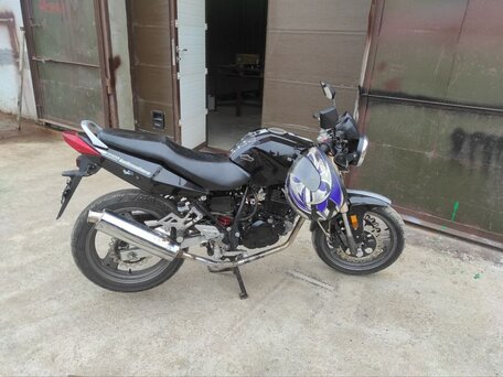 2014 Baltmotors Motard 200, чёрный, 110000 рублей, вид 4