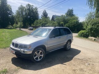 2002 BMW X5 3.0d I (E53), серебристый, 900000 рублей, вид 1