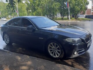 2013 BMW 5 серии 520i VI (F10/F11/F07) Рестайлинг, чёрный, 1600000 рублей, вид 2