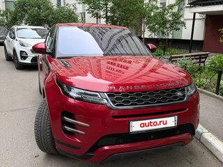 2019 Land Rover Range Rover Evoque II, красный, 3590000 рублей, вид 3