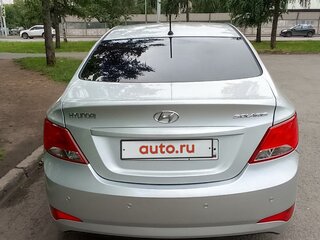 2015 Hyundai Solaris I Рестайлинг, серебристый, 1190000 рублей, вид 5