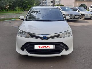 2017 Toyota Corolla Fielder XI (E160, E170, E180) Рестайлинг 1, белый, 1290000 рублей, вид 2