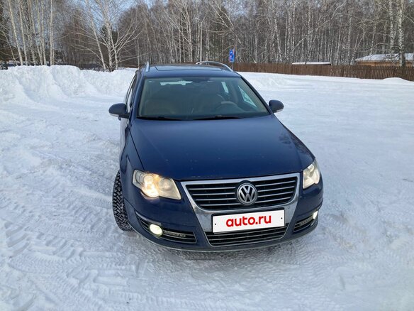2006 Volkswagen Passat B6, синий, 650000 рублей - вид 1