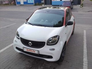 2016 Smart Forfour II, белый, 1200000 рублей, вид 1