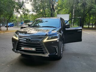 2016 Lexus LX 570 III Рестайлинг 2, чёрный, 7550000 рублей, вид 4