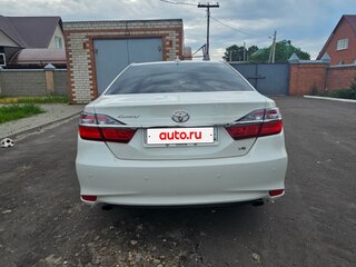 2017 Toyota Camry VII (XV50) Рестайлинг, белый, 2800000 рублей, вид 5