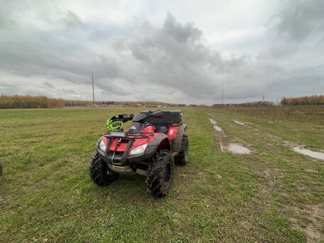 2008 Honda TRX 680 (Rincon), красный, 609900 рублей, вид 1