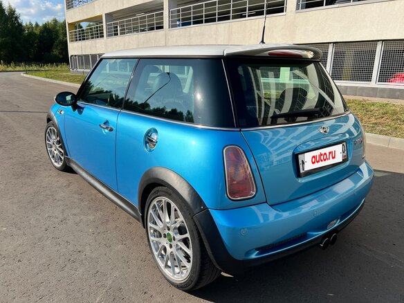 2004 Mini Hatch Cooper S I (R50), синий, 1065000 рублей - вид 6