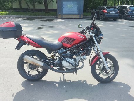 2000 Honda VTR 250, красный, 280000 рублей, вид 2