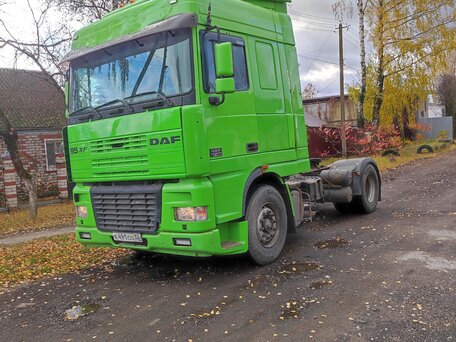 2002 DAF XF 95, зелёный, 2200000 рублей, вид 1