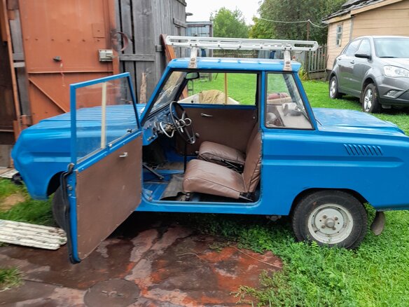 1993 СМЗ С-3Д, синий - вид 2