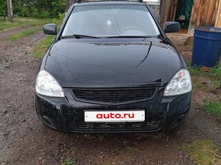 2011 Lada (ВАЗ) Priora I, чёрный, 400000 рублей, вид 2