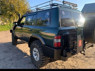 2000 Nissan Patrol V (Y61), зелёный, 1100000 рублей, вид 3