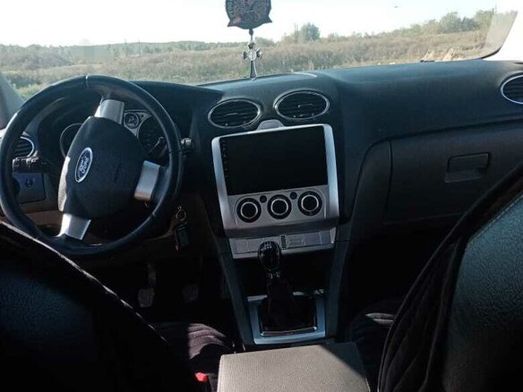 2008 Ford Focus II Рестайлинг, синий, 710000 рублей - вид 7
