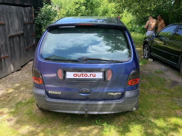 1999 Renault Scenic I, синий - вид 3