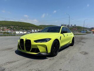 2021 BMW M3 VI (G80), жёлтый, 7900000 рублей, вид 1