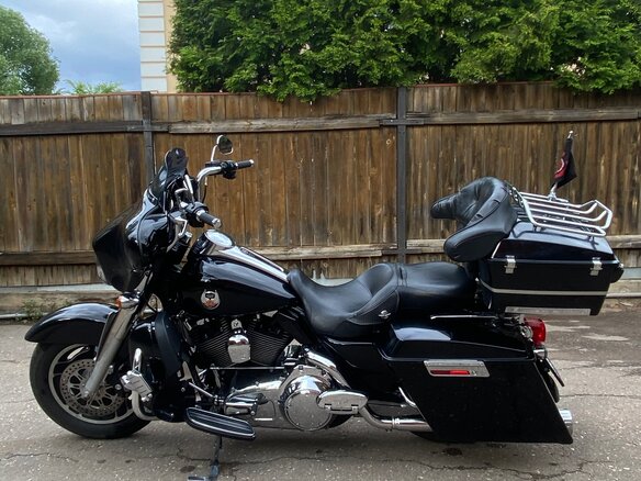 2008 Harley-Davidson Street Glide, чёрный, 700000 рублей - вид 3