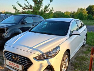 2018 Hyundai Sonata VII (LF) Рестайлинг, белый, 2500000 рублей, вид 1