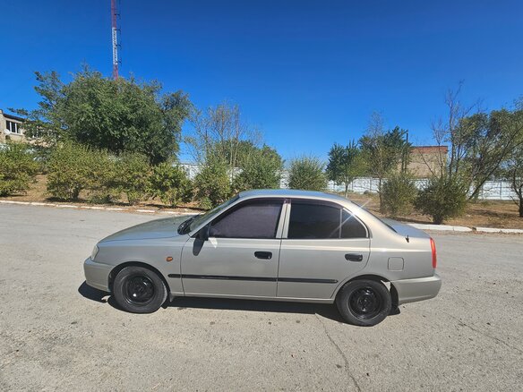 2008 Hyundai Accent ТагАЗ II, бежевый, 610000 рублей - вид 8