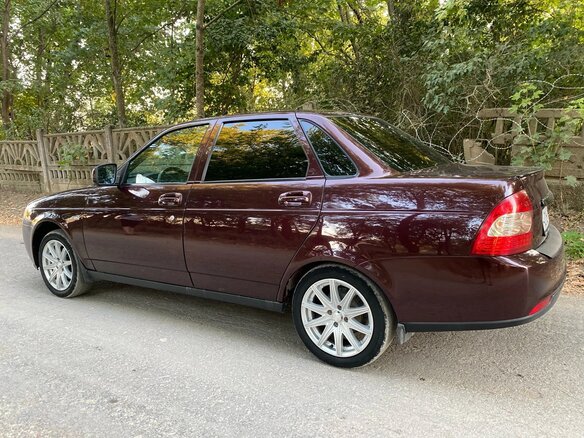 2013 Lada (ВАЗ) Priora I Рестайлинг, красный, 585000 рублей - вид 7