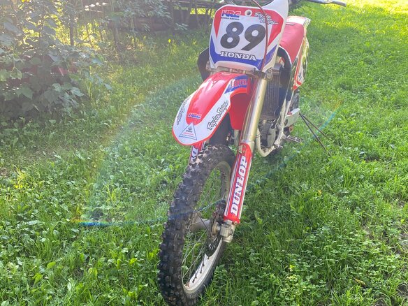 1996 Honda CR 125R, красный, 199000 рублей