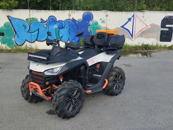 2023 Segway AT6, серебристый, 700000 рублей