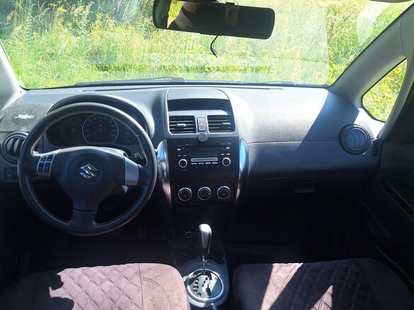 2009 Suzuki SX4 I (Classic) Рестайлинг, чёрный, 600000 рублей - вид 4