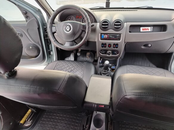 2011 Renault Sandero I, синий, 495000 рублей - вид 26