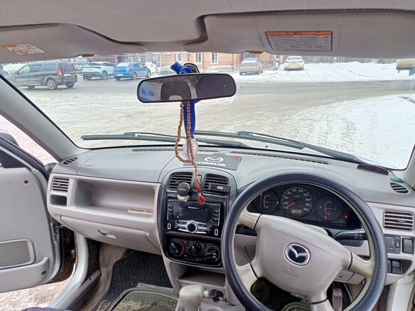 2000 Mazda Demio I (DW), серый, 365000 рублей - вид 12