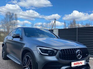 2020 Mercedes-Benz GLC Coupe AMG 43 AMG I (C253) Рестайлинг, серый, 3900000 рублей, вид 2