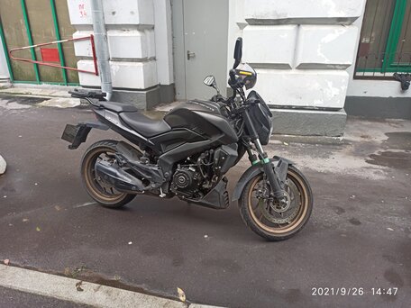 2018 Bajaj Dominar 400, чёрный, 255000 рублей, вид 2