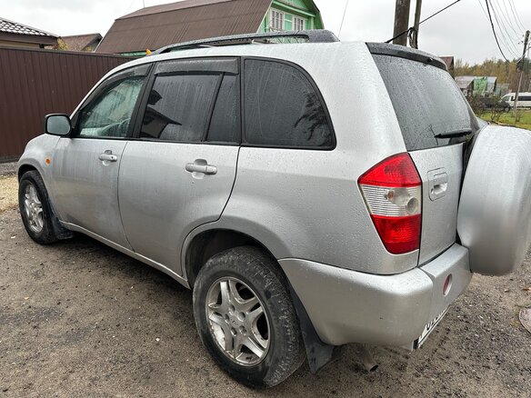 2007 Chery Tiggo (T11) I, серебристый, 360000 рублей - вид 2