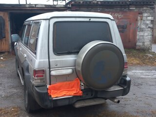 2002 Hyundai Galloper II, серый, 600000 рублей, вид 4