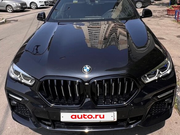 2020 BMW X6 30d III (G06), чёрный, 9300000 рублей