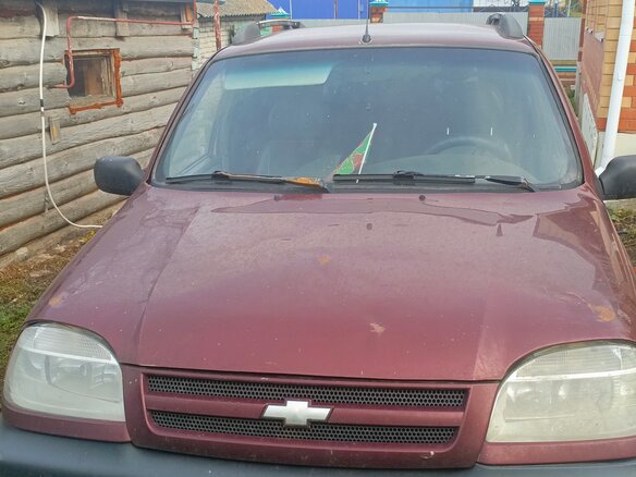 2003 Chevrolet Niva I, красный, 150000 рублей