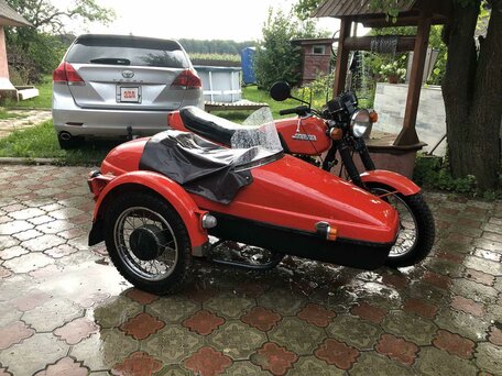 1987 Jawa 350/638, красный, 211071 рублей, вид 2